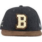 Bavarian Caps B Snapback Cap  Basecaps grau Größe ONE SIZE Lifestyle  Atmungsa