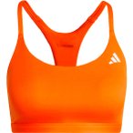 adidas Optimé Essentials Light Damen Sport-BH ( Orange XS)