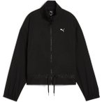 PUMA Damen Jacke LACE WOVEN JACKET, Größe S in Schwarz