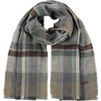 BARTS Herren Schal Lowel Scarf, Größe ONE SIZE in Weiß
