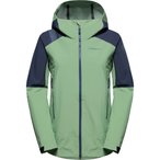 La Sportiva Crest Evo Shell  Damen  Regenjacke gruen Größe L Trekking  Winddic