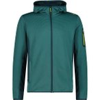 CMP Herren Kapuzensweat MAN JACKET FIX HOOD, Größe 50 in Grün