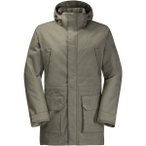 JACK WOLFSKIN Herren Funktionsjacke FIERCE WIND PARKA M, Größe XXL in Grün