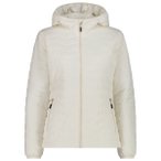CMP - Women's Padded Jacket Fix Hood - Kunstfaserjacke Gr 36 beige/grau