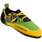 La Sportiva Stickit Kletterschuh für Kinder, Größe 34/35, lime/yellow