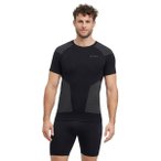 FALKE Herren Unterhemden ku.Arm He/Uni WTight Protective Shirt, Größe L in Sch