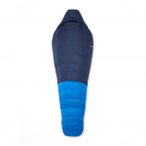 Marmot - Helium - Daunenschlafsack Gr Long Zip: Left Blau/ Dark Azure