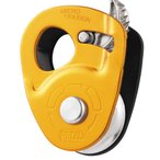 Petzl Micro Traxion Seilrolle, gold