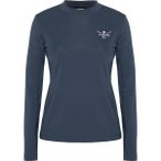 CHIEMSEE Badeshirt mit Front- und Rückenprint, Größe XL in Blau