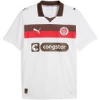 PUMA Herren Polo FCSP Away Jersey, Größe L in Weiß