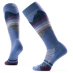 Smartwool - Women's Ski Targeted Cushion Print OTC - Skisocken 42-45 blau