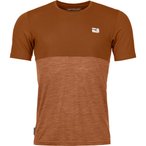 Ortovox 150 Cool Logo  Herren  T-Shirts braun Größe L Trekking  Hautfreundlich