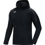 JAKO Kinder Kapuzenjacke Classico, Größe 128 in Schwarz