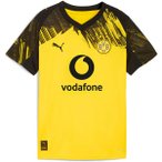 PUMA Kinder Trikot BVB Home Jersey Replica Jr with Sponsor 25/26, Größe 176 in