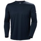 Helly Hansen - Tech Crew L/S 2.0 - Kunstfaserunterwäsche Gr S blau