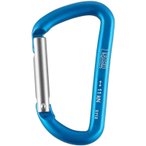 LACD Accessory Biner Straight 80 mm - Materialkarabiner blue