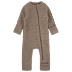 Mikk-Line - Wool Baby Suit - Overall Gr 56 braun
