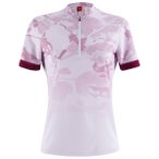 Löffler - Women's Bike Shirt Half-Zip Illusion - Radtrikot Gr 42 lila