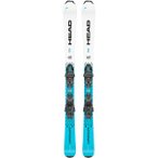 HEAD Kinder All-Mountain Ski Supershape Team Easy + JRS 4.5 GW C, Größe 107 in