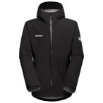 Mammut - Linard Guide Hardshell Hooded Jacket - Hardshelljacke Gr L schwarz