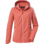 KILLTEC Damen Funktionsjacke KOS 69 WMN SFTSHLL JCKT, Größe 50 in Braun