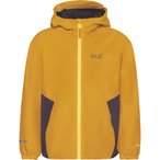 Jack Wolfskin Iceland 3in1  Kinder  Doppeljacke orange Größe 176 Trekking  Was
