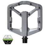 Crankbrothers - Stamp 3 Magnesium - Plattformpedale Gr Large grau