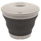 Outwell - Collaps Bucket with Lid - Wasserträger Gr One Size grau