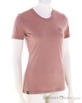 Ortovox 120 Cool Tec MTN Stripe Damen T-Shirt-Pink-Rosa-XL