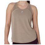 Asics - Women's Road Tank - Tank Top Gr L braun/beige