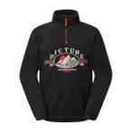 Picture - Gamvik Fleece Crew - Fleecepullover Gr S schwarz