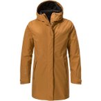 Schöffel Style Froda Damen Parka ( Orange 44 Größe,)