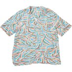 Brava Fabrics Messy Stripes Aloha  Herren  Hemden weiss Größe S Lifestyle  Sch