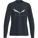 Salewa Solidlogo DRY  Herren  Longsleeves schwarz Größe M Camping  Elastisch