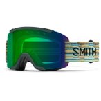 Smith - Squad2 2CP Mirror S2 + Storm Blue Sensor Mirror S1 - Skibrille Gr M grü