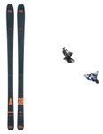 Zag - Tourenski - Tourenski-Set  Adret 78 2024 für Herren aus Wolle - Navy blau