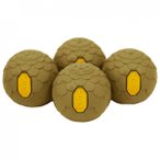 Helinox - Vibram Ball Feet Set - Campingmöbel-Zubehör Gr 55 mm coyote tan