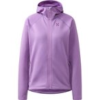 Haglöfs Magma Mid   Damen  Fleecejacke lila Größe M Camping  Elastisch Polart