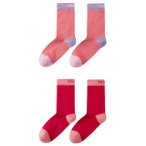 Reima - Kid's Parit Socks - Merinosocken 34-37 rosa/rot