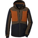 KILLTEC Herren Funktionsjacke KSW 47 MN SKI JCKT, Größe L in Braun