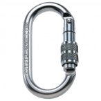 C.A.M.P. - Oval Pro Lock - Stahlkarabiner grau