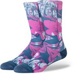 Stance Lihue Crew   Freizeitsocken pink Größe 43  Trekking  Schnell trocknend