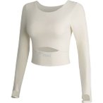 YEAZ Damen Shirt REVELATION, Größe S in Silber