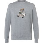 Super.Natural Carski Crew  Herren  Pullover grau Größe M Trekking  Hautfreundl