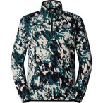 The North Face 100 Glacier Printed 1/4 Zip  Herren  Pullover gruen Größe S Tre