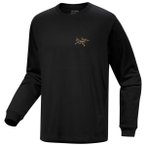 Arc'teryx - Kragg Cotton L/S - Pullover Gr S schwarz