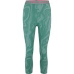 VENICE BEACH Damen Tight VB_Kendall 1117 AOP Tights 7/8, Größe XL in Blau