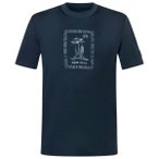 super.natural - Palm Island Bio Jersey Tee - Merinoshirt Gr L blau