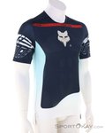 Fox Flexair Elevated SS Herren Bikeshirt-Dunkel-Blau-S