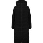 CMP Damen Jacke WOMAN LONG COAT FIX HOOD, Größe 44 in Schwarz